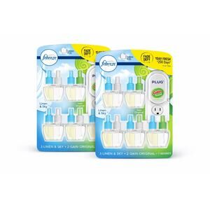 Febreze Plug Air Freshener Bundle – 2 Boxes | 5 Refills + Warmers | New